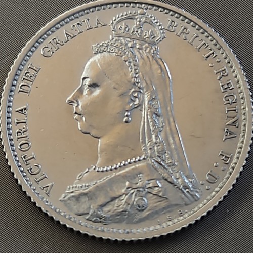 1887 sixpence 925 silver - sixpence,