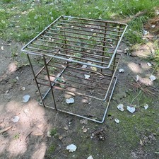 Vintage Wire Plate Rack