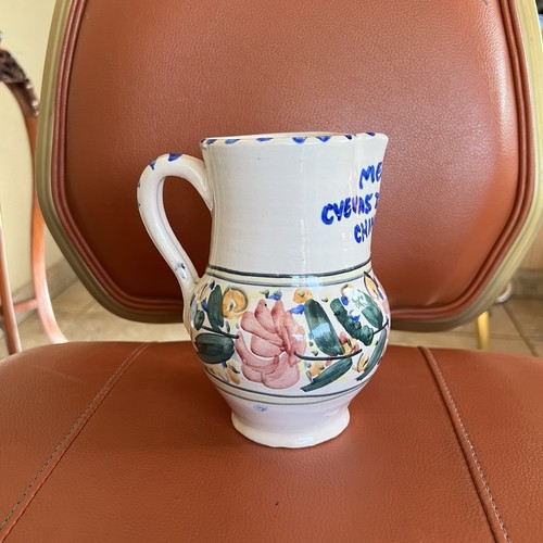 Hand painted porcelain - porcelain, jug