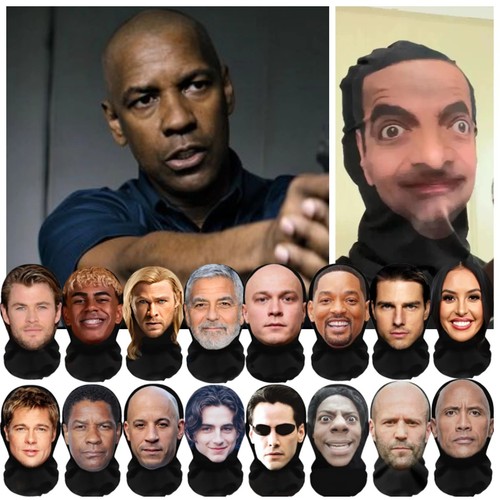 Printed realistic celebrity - 3d,