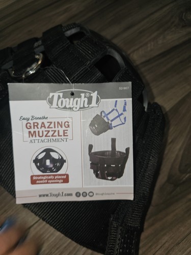Grazing muzzle attachment size - grazing,
