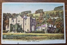 Hawick, Stobs Castle Early Postcard Colour View Unused