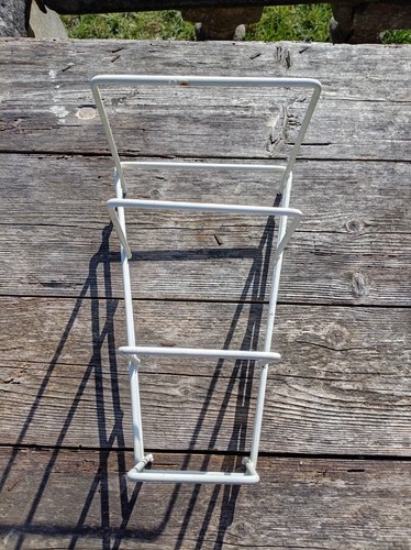 Wire plate rack vintage - wire,