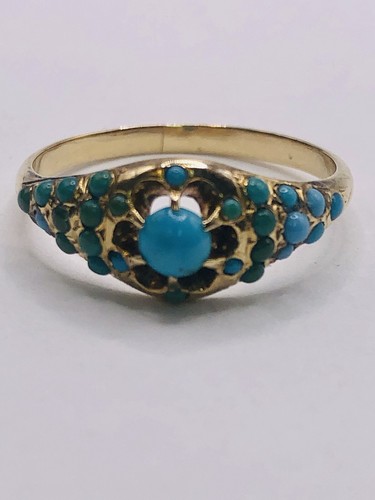Antique victorian turquoise - victorian,