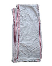 Vintage Red Stripe Toweling