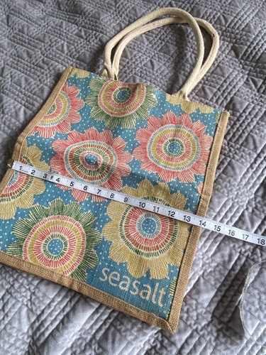 Seasalt cornwall jute bag - cornwall,