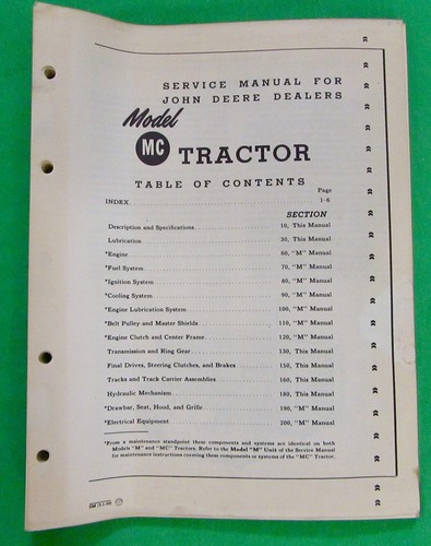 John deere 2003 - sm-2003, tractor