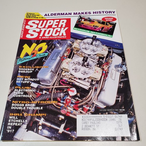 Super stock drag racing - super,