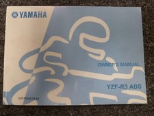 2023 Yamaha YZF-R3 ABS Motorcycle Owner Operator Manual LIT-11626-36-60