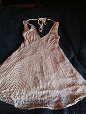 Miss Selfridge 100% Silk Nude