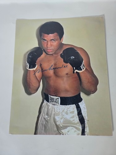 Muhammad ali signed boxing - ali,