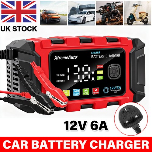12v car battery - 6a,