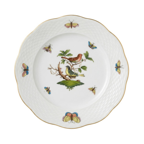 Herend rothschild bird round - rothschild,