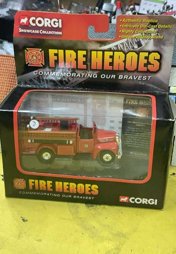 Corgi fire heroes - corgi, box