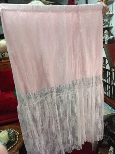 Beautiful rose coloured - coloured, lacey
