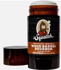 Dr Squatch Natural Deodorant Wood Barrel Bourbon - 75g aluminium Free