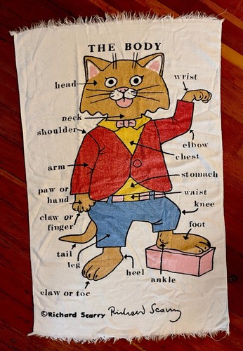 Rare vintage richard scarry - rare,