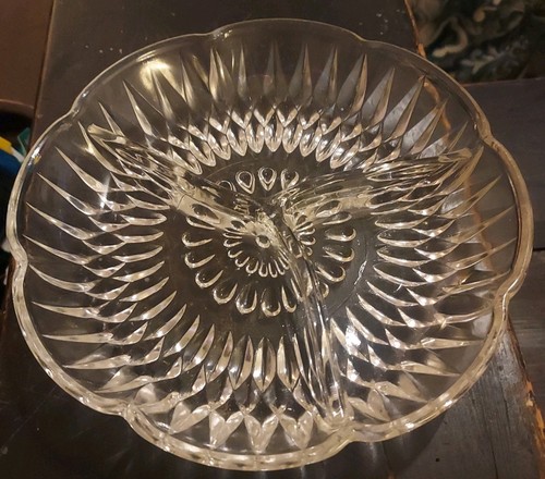 Vintage pressed glass - pressed,