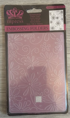 Mpress embossing folder - mpress, folder: