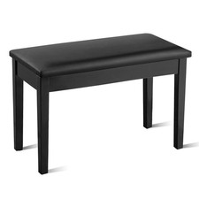 2-in-1 PU Leather Piano Bench
