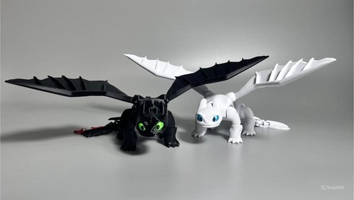 Flexi toothless dragon - flexi,