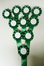 10 x blank centre rosettes