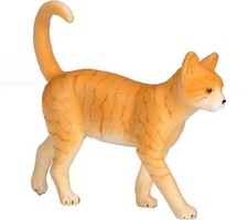 Cat ginger pet toy figure - ginger,