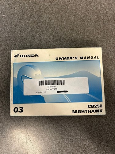 Honda cb250 nighthawk - cb250, oem