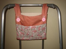 WALKING FRAME BAG/ZIMMER FRAME BAG 4 POCKET - LADY FOX