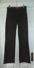 NYDJ  Jeans UK size 6/8  Brown Crystal Lift Tummy Tuck Shaping Waist 28/30"