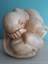 Wooden carved weeping - carved,