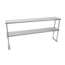 KuKoo Double Tier Shelving for 5ft Catering Prep Table Customer Return UVG