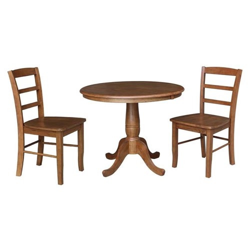 Wood dining table with - 36,