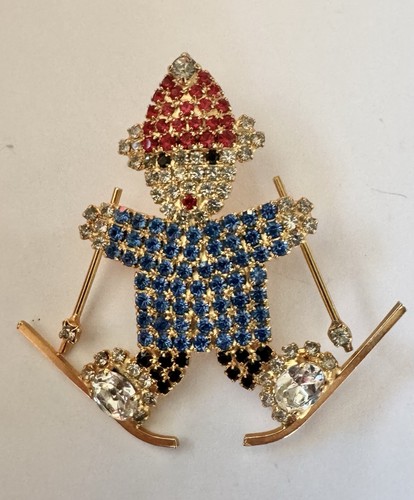 Crystal rhinestone bear - crystal,