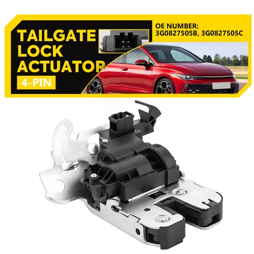 Tailgate boot lock actuator - boot,
