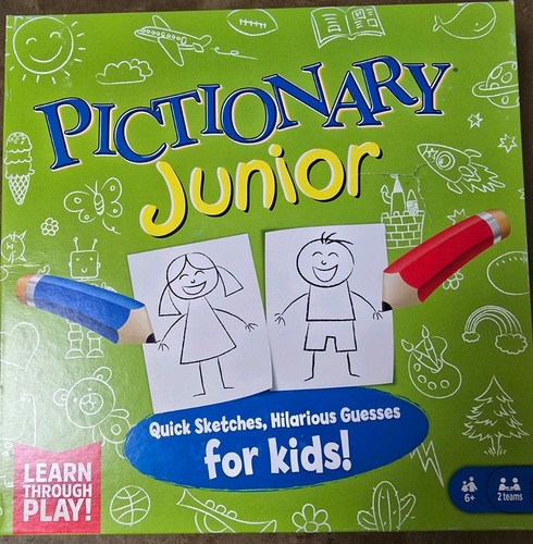 Junior pictionary board game - pictionary,