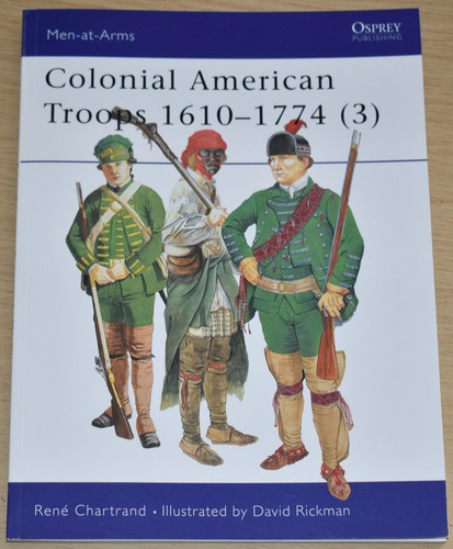 Colonial american troops - american,