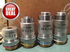 AmScope Achromatic  Objectives