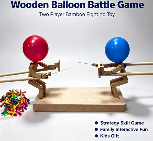 Player wooden balloon pop - wooden,