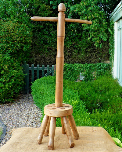Antique wooden dolly washing - dolly,