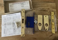 Banham M2002 Front Entrance Door High Security Mortice Lock Brass (NO CYLINDER) 