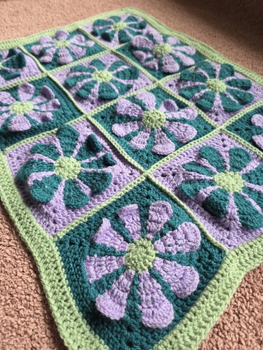 Handmade 70s groovy crochet - 70s,