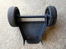 Log splitter wheel - log, assembly