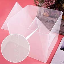15cm Large Pyramid Shape DIY Silicone Mould Resin Epoxy Casting Jewelry Mold UK