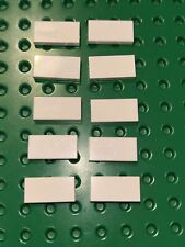 Lego Tile 1x2 Smooth In White pack of 10 / PN 3069 - Creator 10182 Cafe Corner