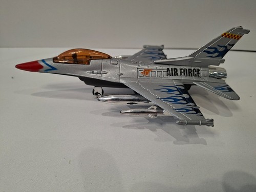 Diecast pull back - pull, f-16