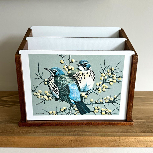Vintage rspb bird wooden - vintage,