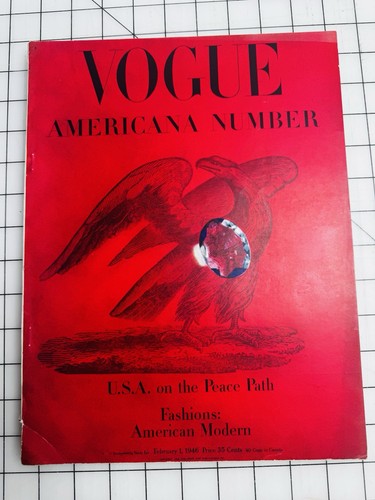Vintage vogue magazine - vogue,