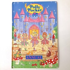 Vintage 1994 Rare UK Exclusive Polly Pocket Annual Book 90s