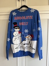Christmas Jumper Men's Medium Primark, vg used 